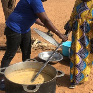 Cuisine d’apprentissage pour les mères