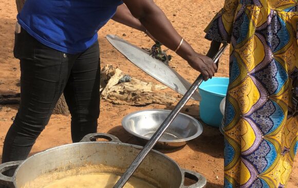 Cuisine d’apprentissage pour les mères