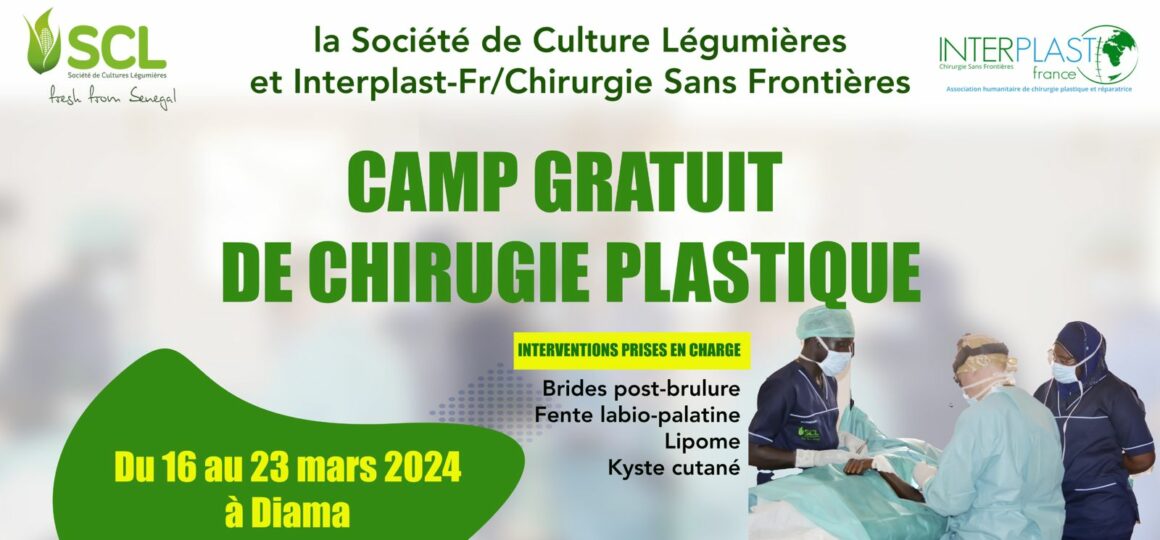 Camp gratuit de Chirurgie Plastique 2024