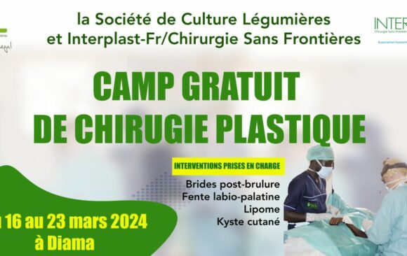 Camp gratuit de Chirurgie Plastique 2024