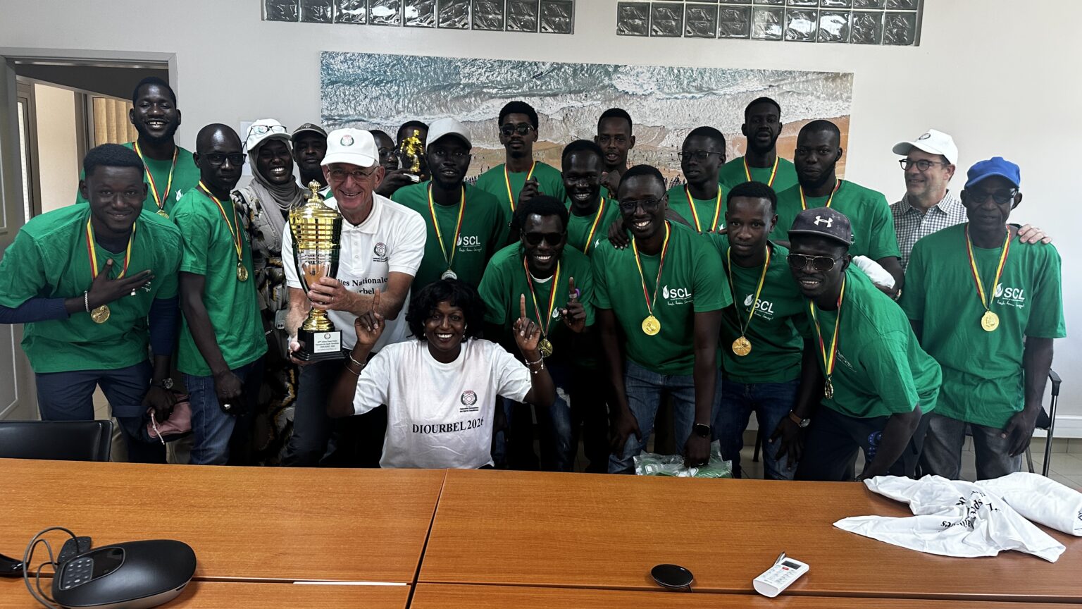 A Rasheed Scl La SCL sacrée Championne Nationale des Sports Travaillistes - SCL