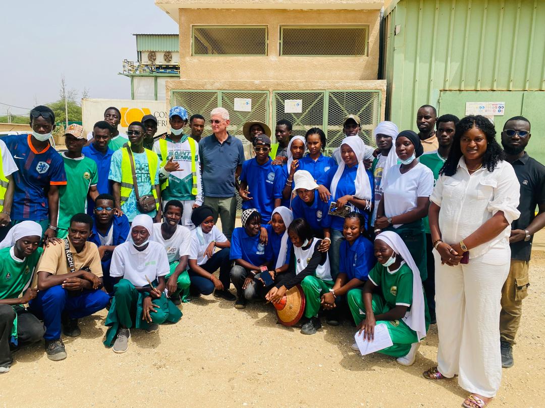 22/07/2026 Visite pédagogique des apprenants de l’Isep Richard Toll en 2e année en Irrigation et Gestion de l’Eau